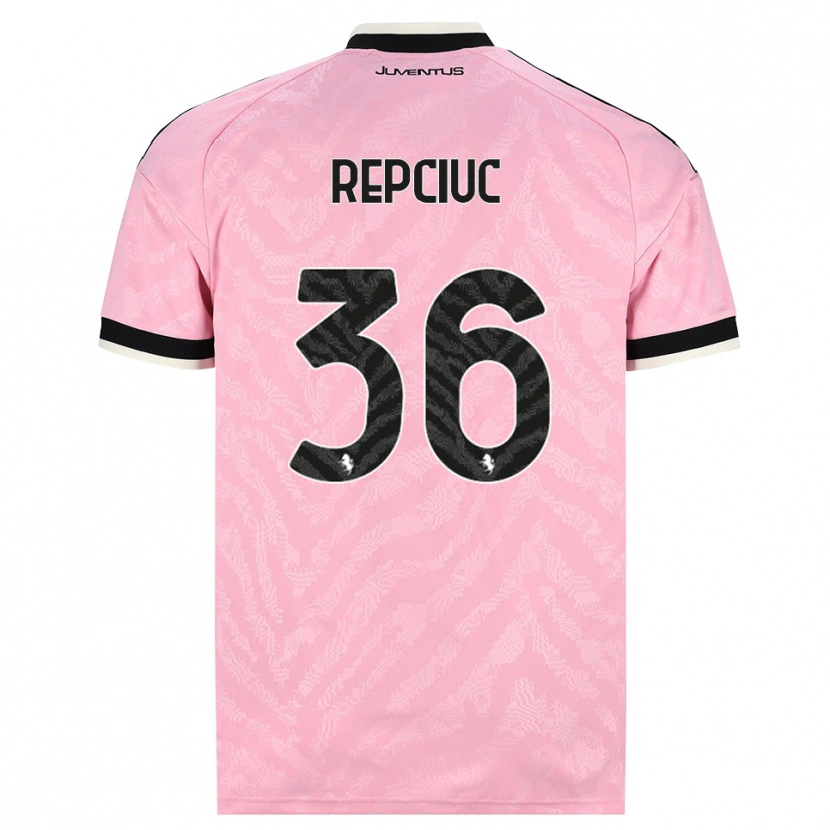 Danxen Men Gabriel Repciuc #36 Pink Black Away Jersey 2026/27 T-Shirt