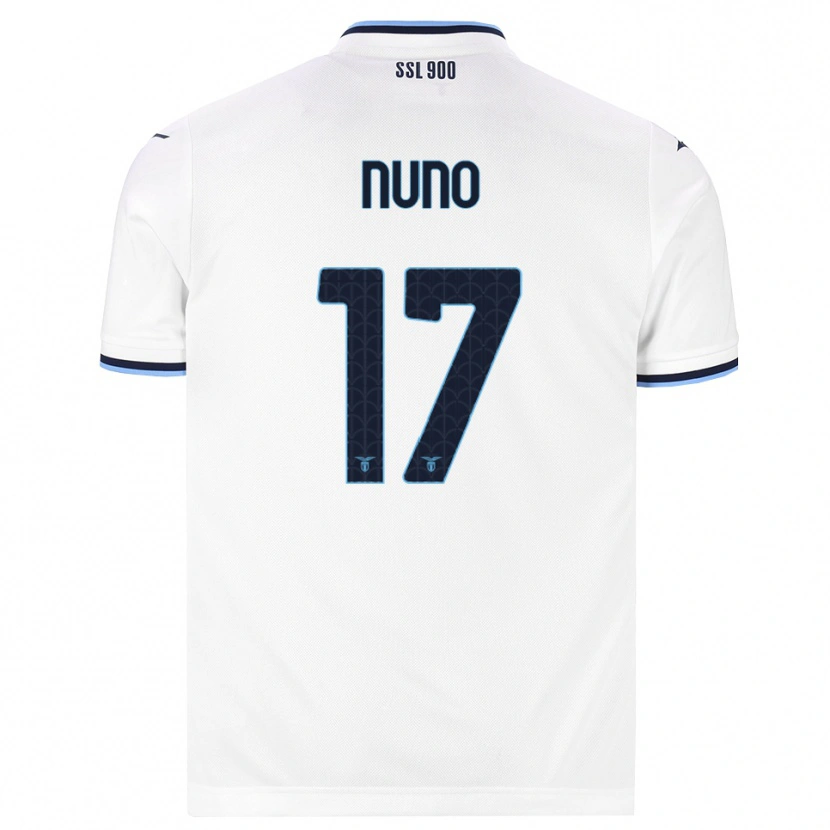 Danxen Men Nuno Tavares #17 White Navy Blue Away Jersey 2026/27 T-Shirt