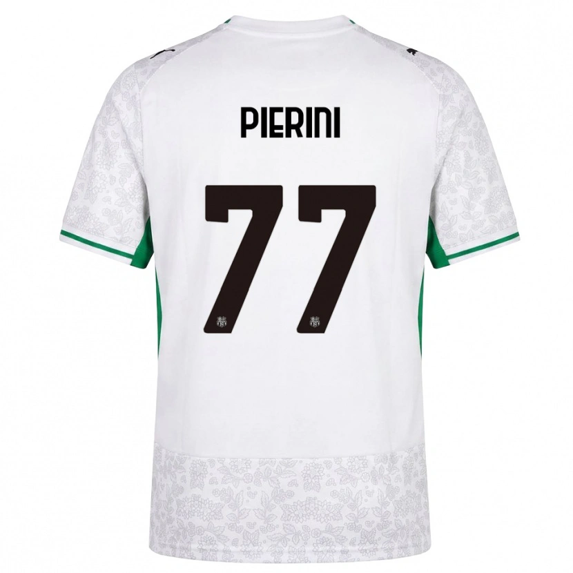 Danxen Men Nicholas Pierini #77 White Black Green Away Jersey 2026/27 T-Shirt