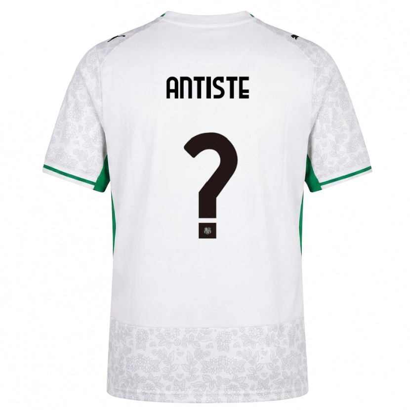 Danxen Men Janis Antiste #0 White Black Green Away Jersey 2026/27 T-Shirt