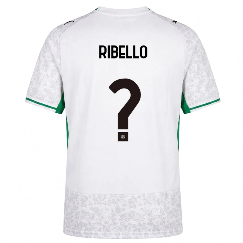 Danxen Men Carmine Ribello #0 White Black Green Away Jersey 2026/27 T-Shirt