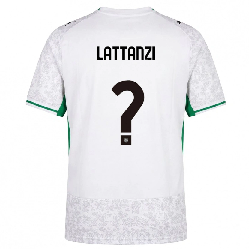Danxen Men Luca Lattanzi #0 White Black Green Away Jersey 2026/27 T-Shirt