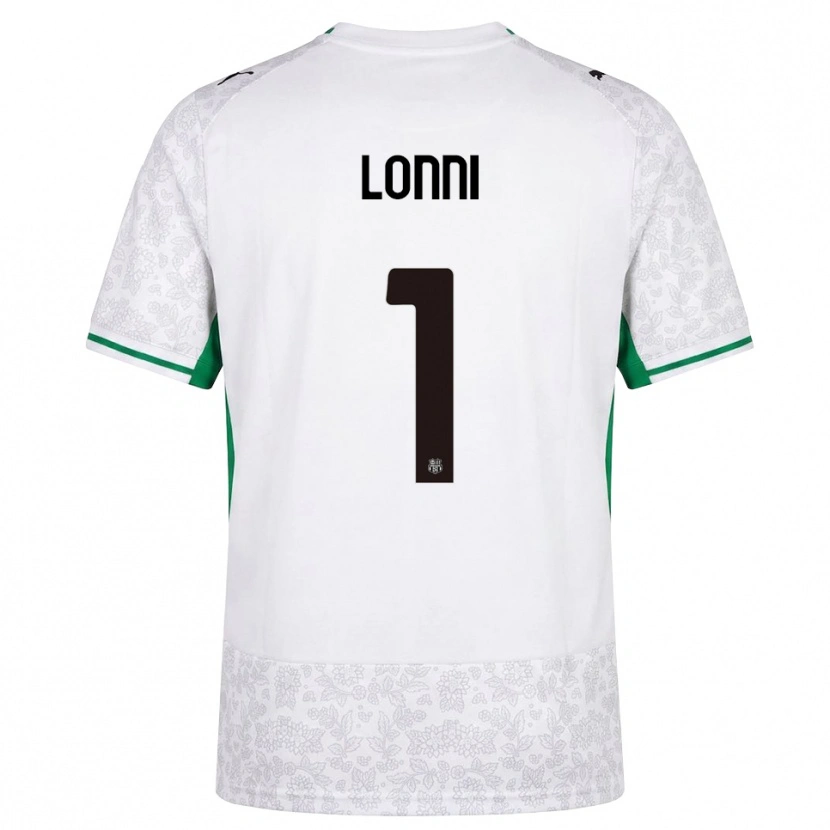 Danxen Men Lia Lonni #1 White Black Green Away Jersey 2026/27 T-Shirt