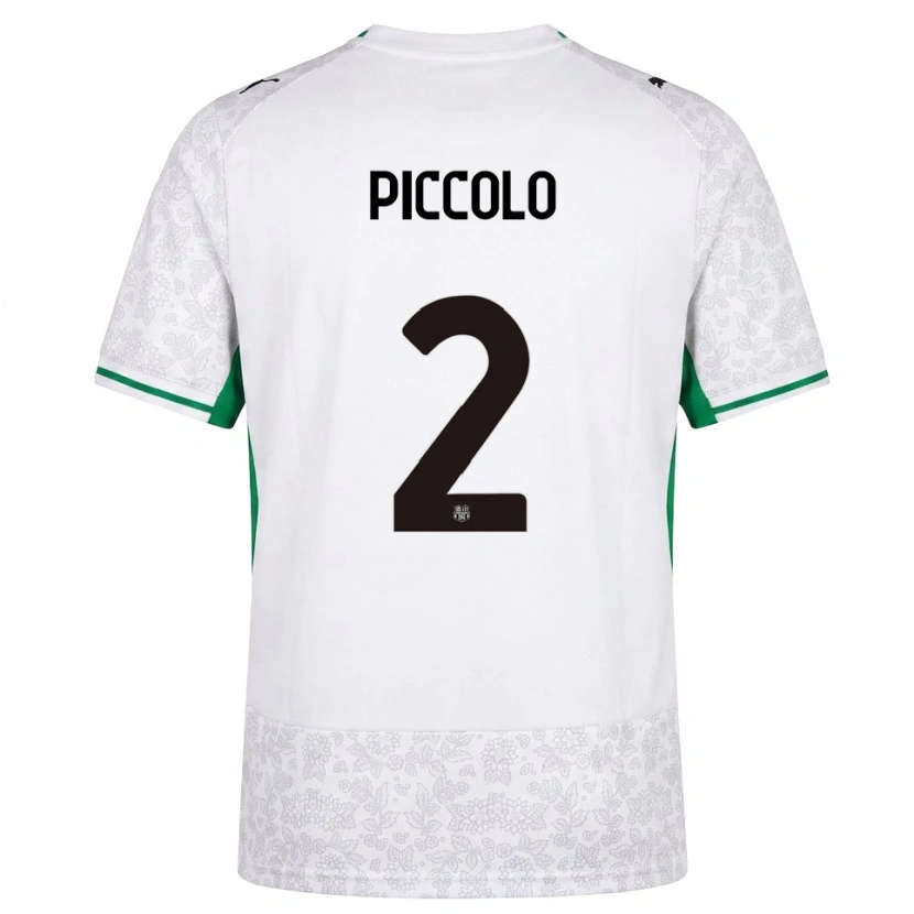 Danxen Men Peter Piccolo #2 White Black Green Away Jersey 2026/27 T-Shirt