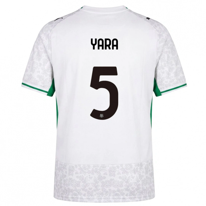 Danxen Men Moussa Yara #5 White Black Green Away Jersey 2026/27 T-Shirt