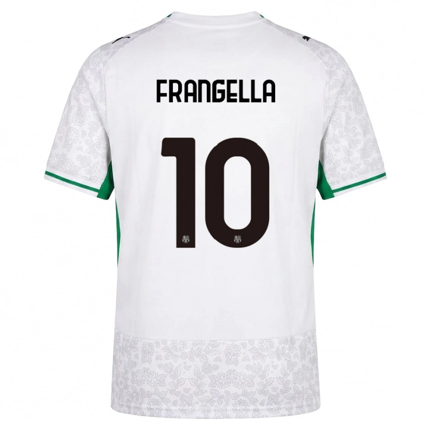Danxen Men Christian Frangella #10 White Black Green Away Jersey 2026/27 T-Shirt
