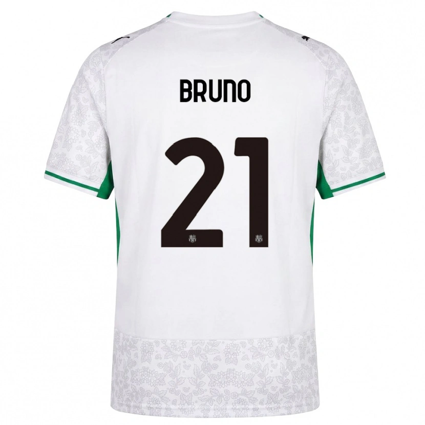Danxen Men Kevin Bruno #21 White Black Green Away Jersey 2026/27 T-Shirt