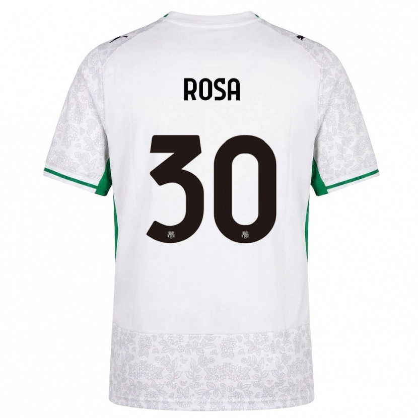 Danxen Men Enrico Rosa #30 White Black Green Away Jersey 2026/27 T-Shirt
