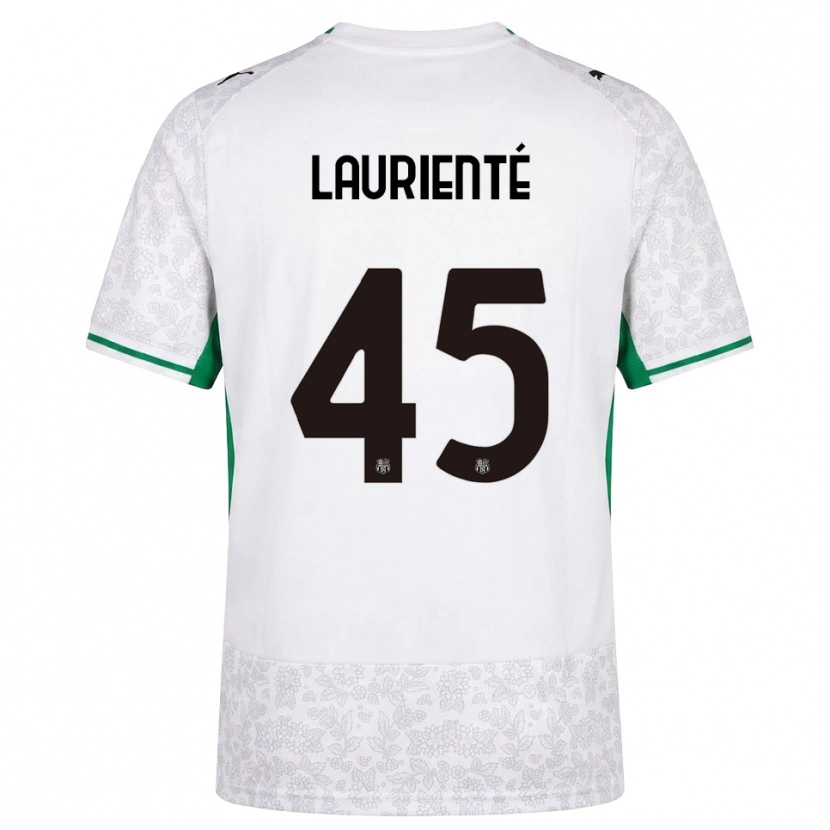 Danxen Men Armand Laurienté #45 White Black Green Away Jersey 2026/27 T-Shirt