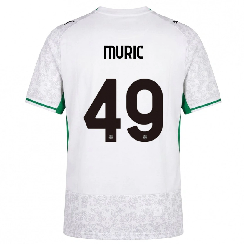 Danxen Men Arijanet Murić #49 White Black Green Away Jersey 2026/27 T-Shirt