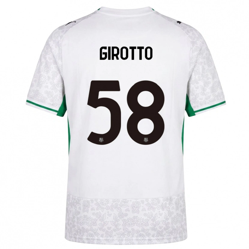 Danxen Men Emma Girotto #58 White Black Green Away Jersey 2026/27 T-Shirt