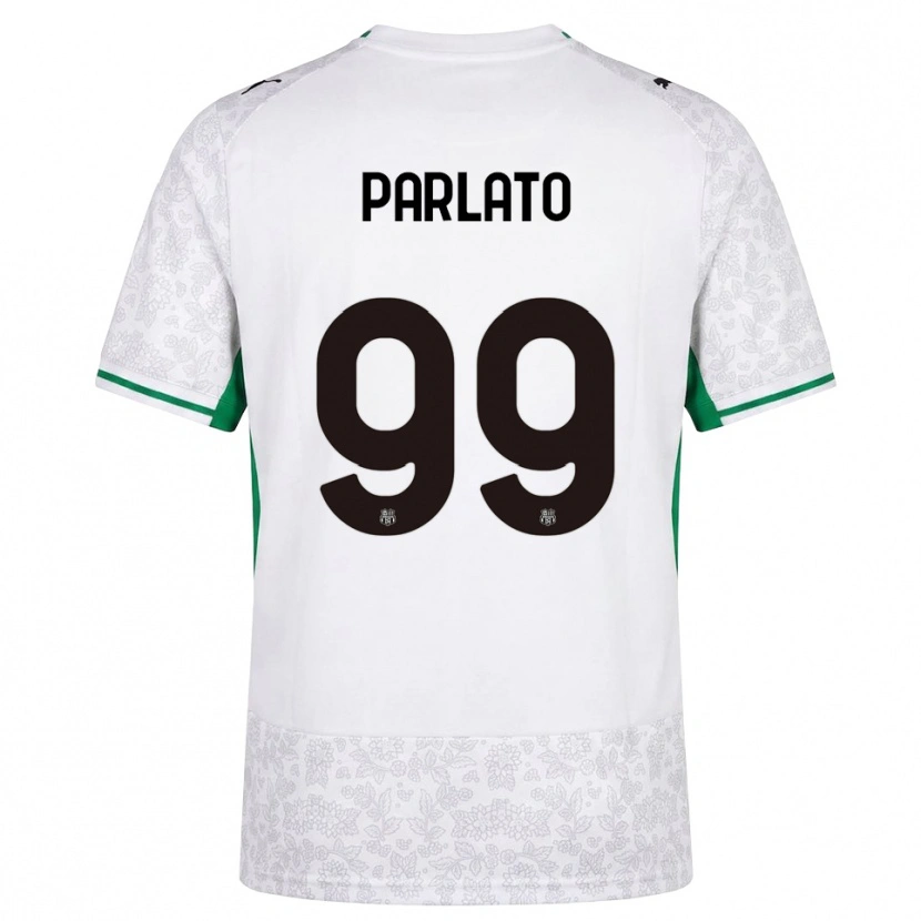 Danxen Men Claudio Parlato #99 White Black Green Away Jersey 2026/27 T-Shirt