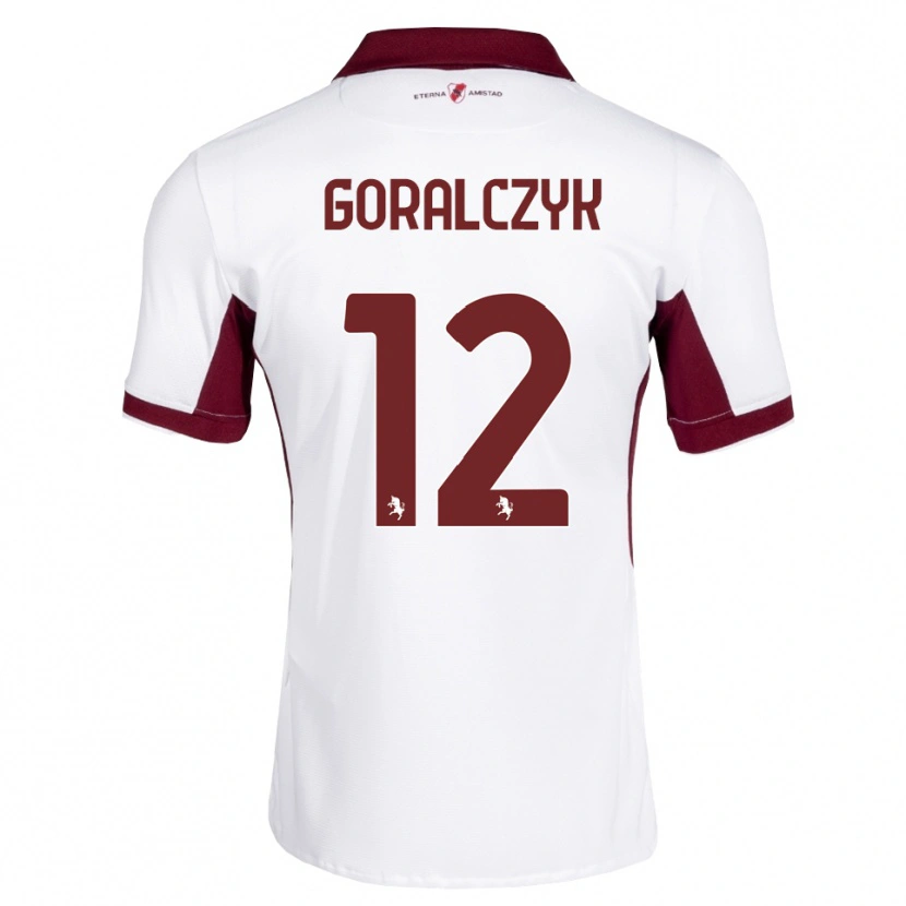 Danxen Men Karol Goralczyk #12 Burgundy White Red Away Jersey 2026/27 T-Shirt