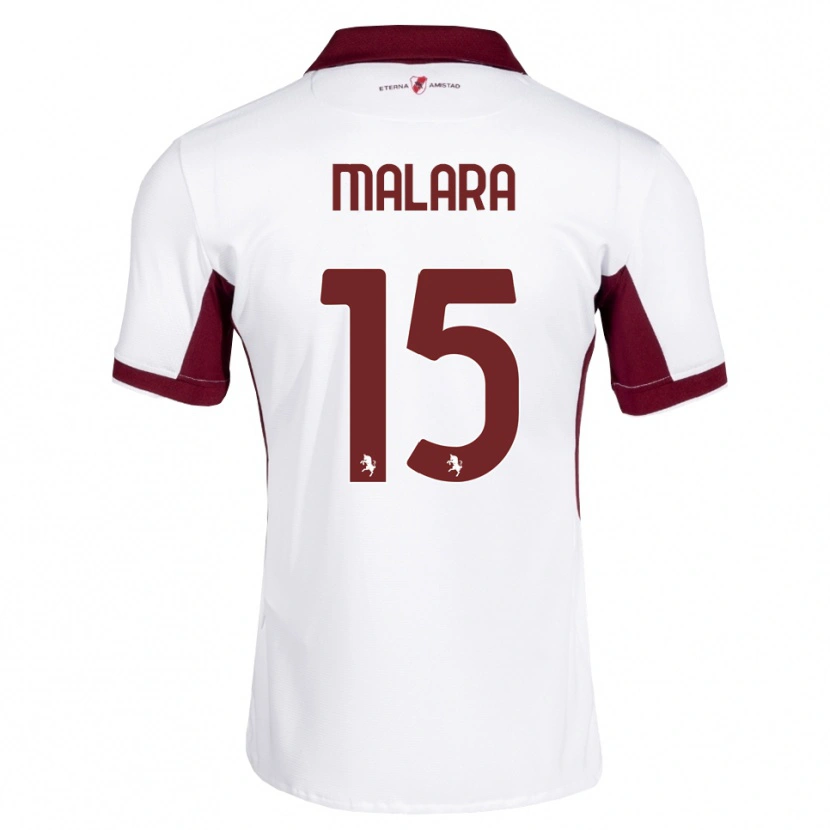 Danxen Men Sara Malara #15 Burgundy White Red Away Jersey 2026/27 T-Shirt