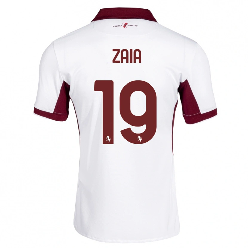 Danxen Men Edoardo Zaia #19 Burgundy White Red Away Jersey 2026/27 T-Shirt