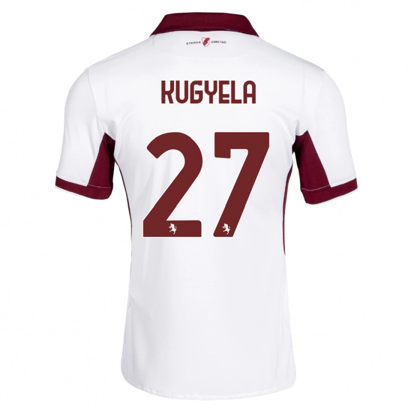 Danxen Men Zalán Kugyela #27 Burgundy White Red Away Jersey 2026/27 T-Shirt