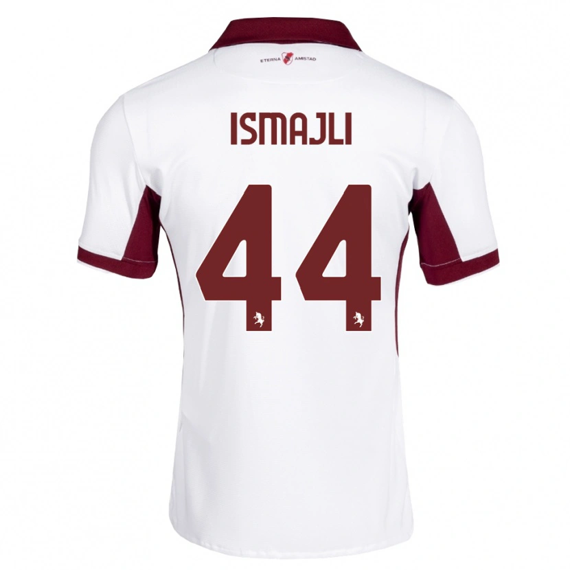 Danxen Men Ardian Ismajli #44 Burgundy White Red Away Jersey 2026/27 T-Shirt