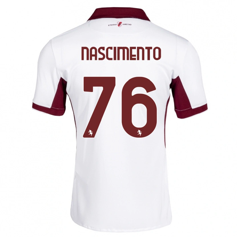 Danxen Men Sandro Nascimento #76 Burgundy White Red Away Jersey 2026/27 T-Shirt