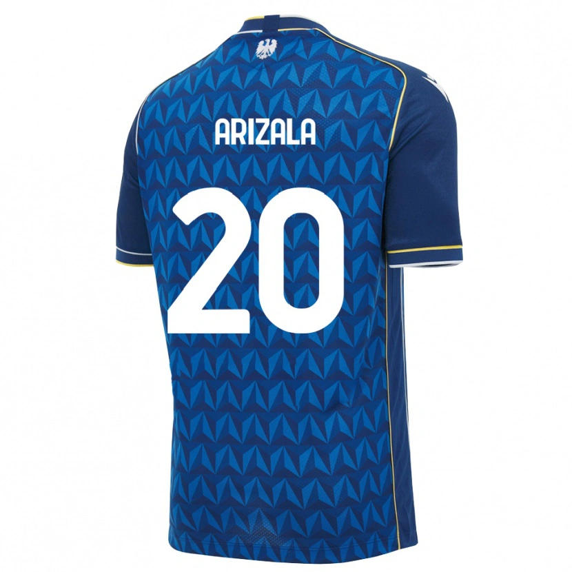 Danxen Men Juan Arizala #20 Royal Blue White Blue Away Jersey 2026/27 T-Shirt