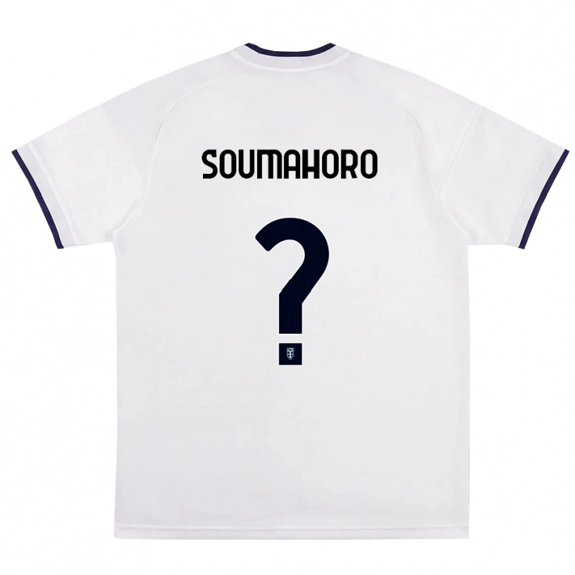 Danxen Men Vafi Soumahoro #0 White Red Royal Blue Away Jersey 2026/27 T-Shirt