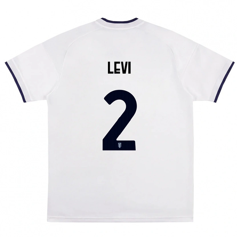 Danxen Men Levente Bősze #2 White Red Royal Blue Away Jersey 2026/27 T-Shirt