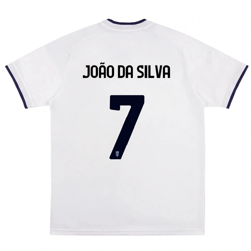 Danxen Men Miguel Silva #7 White Red Royal Blue Away Jersey 2026/27 T-Shirt