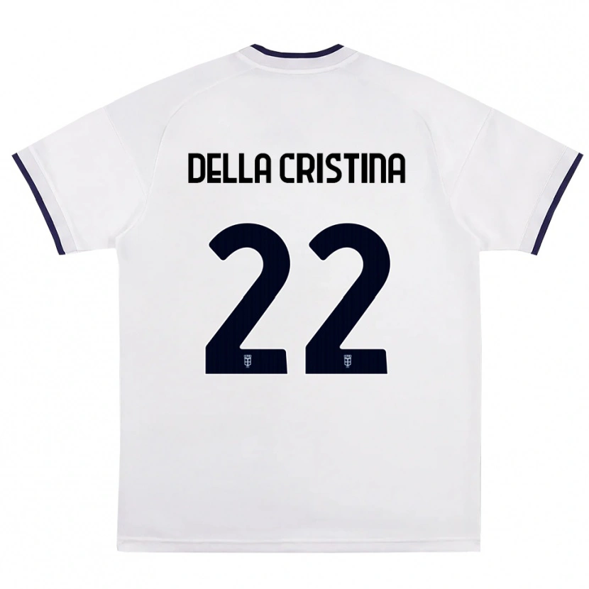 Danxen Men Stefano Della Cristina #22 White Red Royal Blue Away Jersey 2026/27 T-Shirt