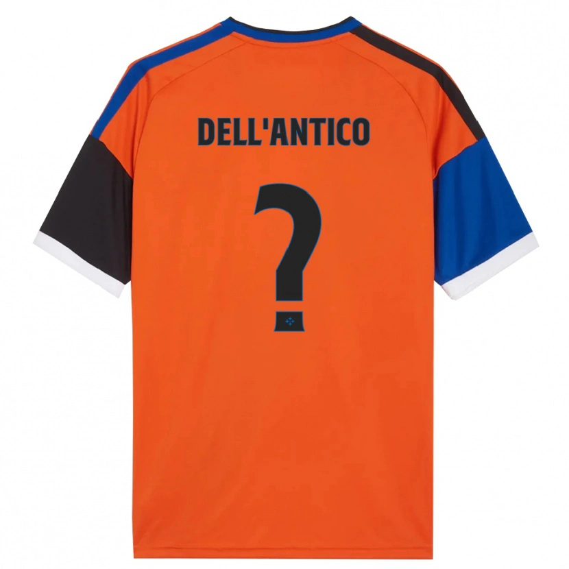 Danxen Men Lapo Dell'antico #0 Orange Blue Black White Away Jersey 2026/27 T-Shirt
