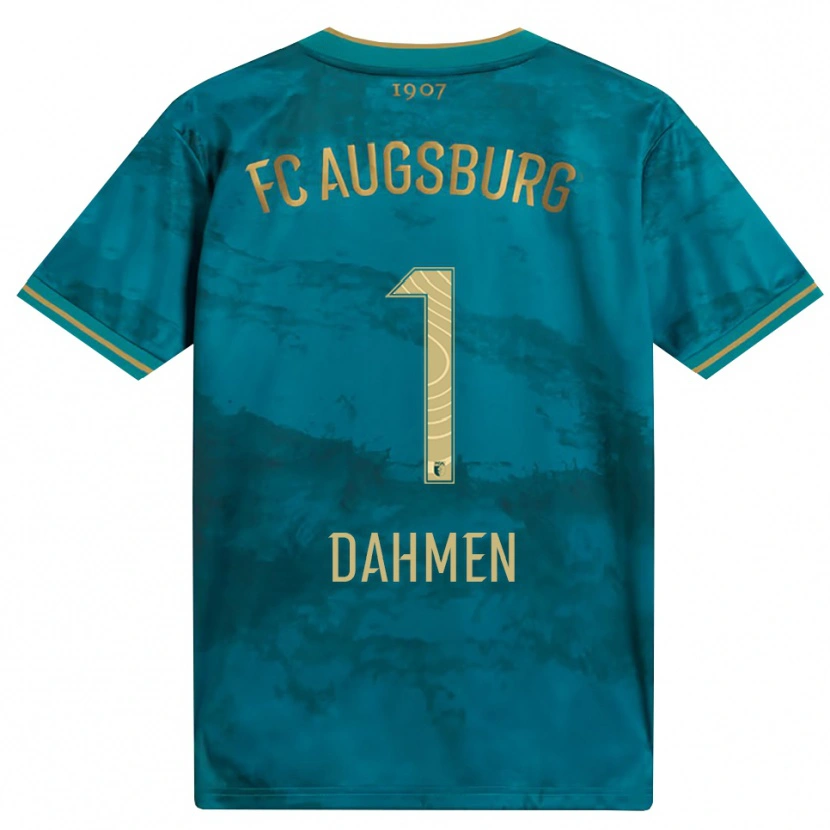 Danxen Men Finn Dahmen #1 Green Brown Away Jersey 2026/27 T-Shirt