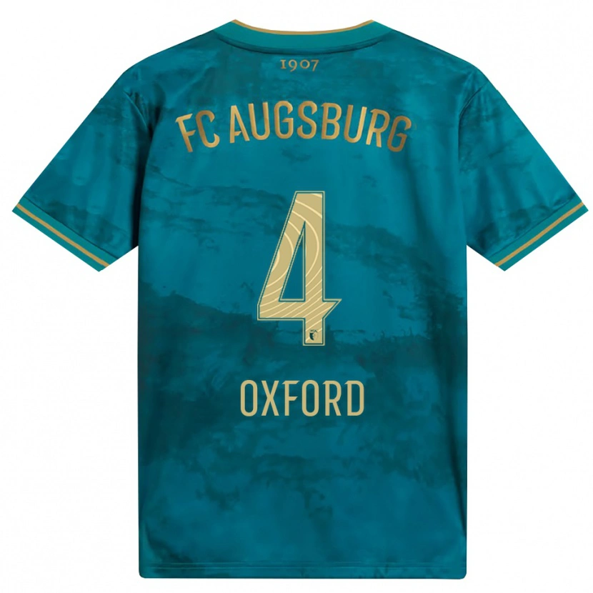 Danxen Men Reece Oxford #4 Green Brown Away Jersey 2026/27 T-Shirt