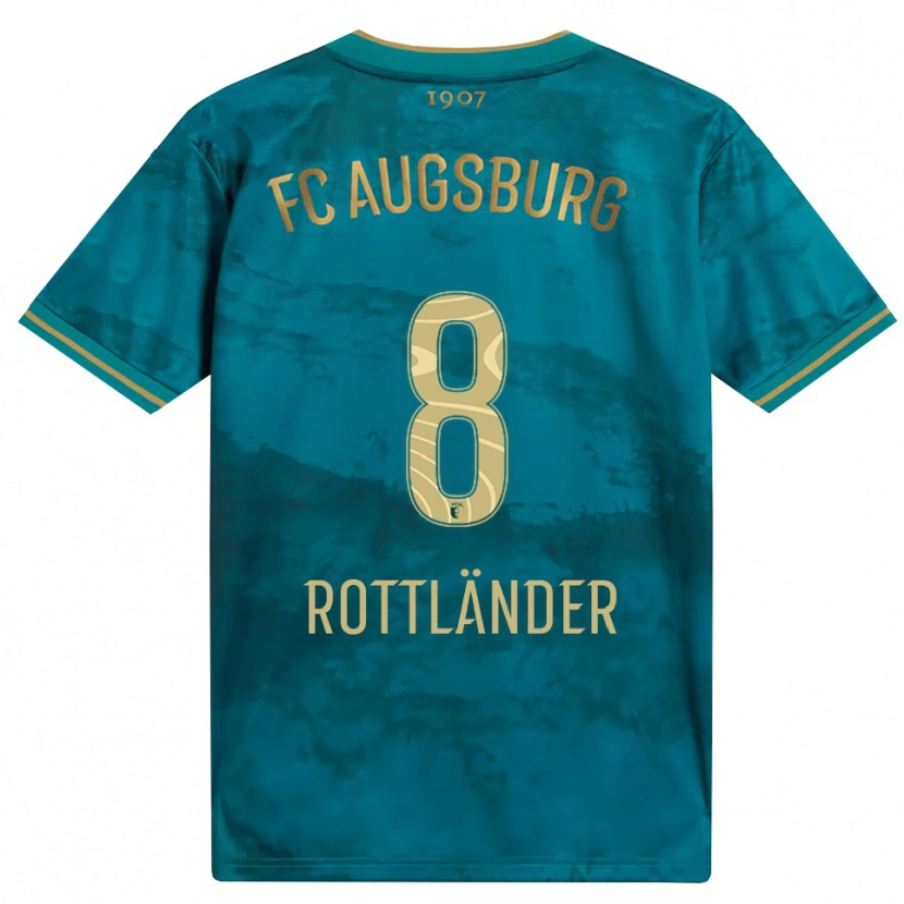 Danxen Men Amelie Rottländer #8 Green Brown Away Jersey 2026/27 T-Shirt