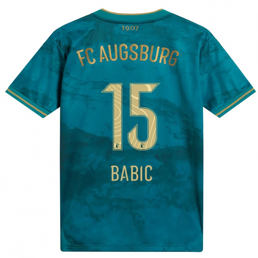 Danxen Men David Babic #15 Green Brown Away Jersey 2026/27 T-Shirt