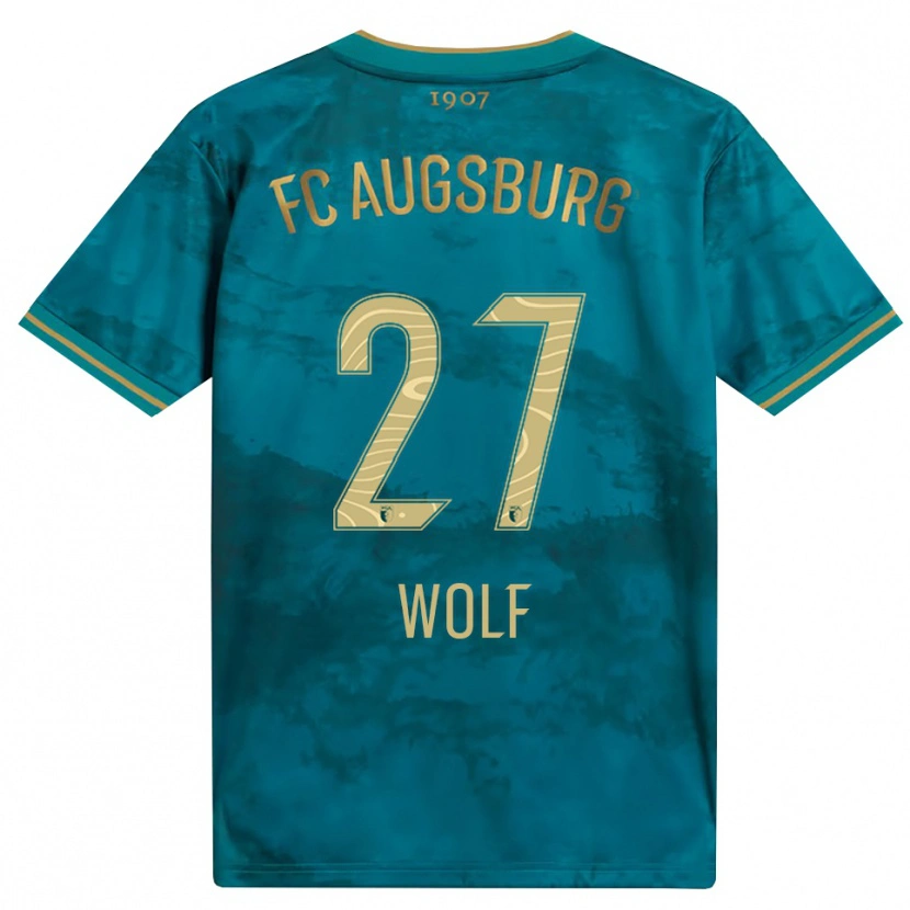 Danxen Men Marius Wolf #27 Green Brown Away Jersey 2026/27 T-Shirt