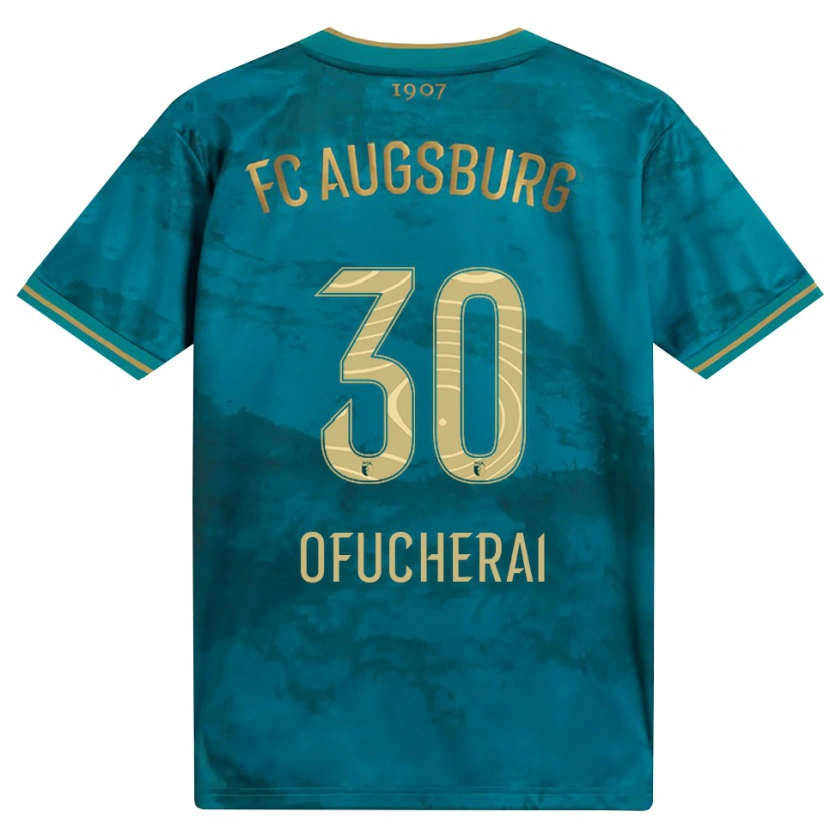 Danxen Men Isaac Ofucherai #30 Green Brown Away Jersey 2026/27 T-Shirt