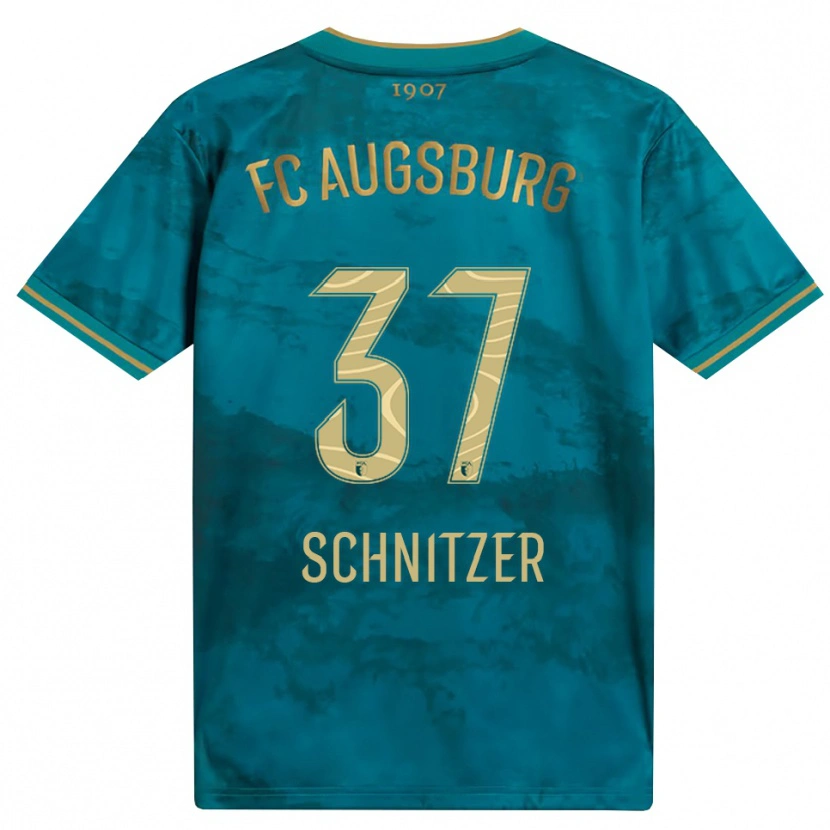 Danxen Men Tim Schnitzer #37 Green Brown Away Jersey 2026/27 T-Shirt