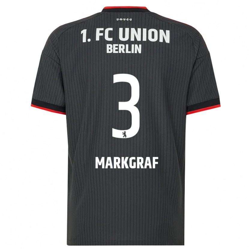 Danxen Men Andrik Markgraf #3 Black White Red Away Jersey 2026/27 T-Shirt