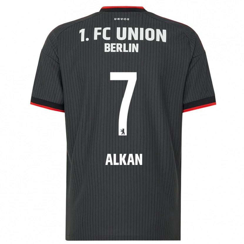 Danxen Men Musa Alkan #7 Black White Red Away Jersey 2026/27 T-Shirt