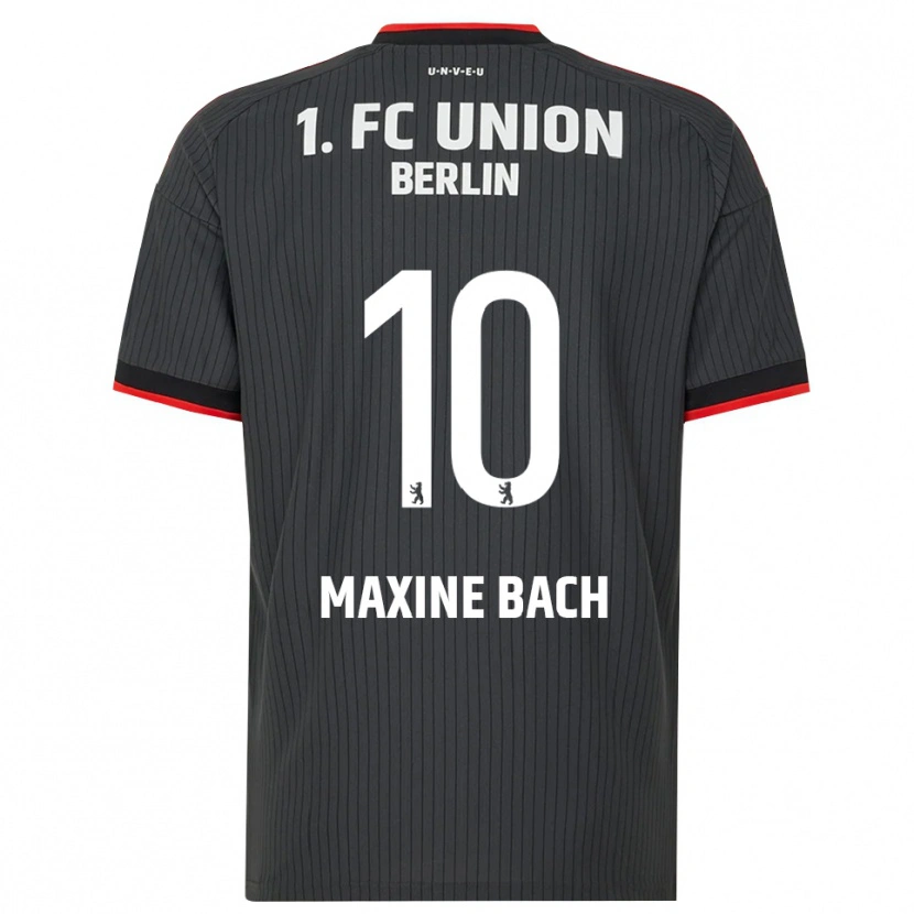 Danxen Men Latoya Maxine Bach #10 Black White Red Away Jersey 2026/27 T-Shirt