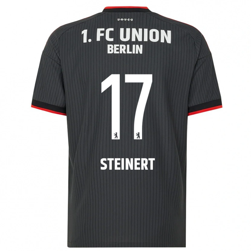 Danxen Men Judith Steinert #17 Black White Red Away Jersey 2026/27 T-Shirt