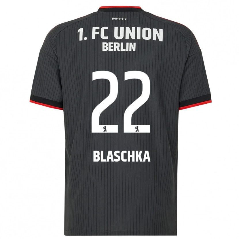 Danxen Men Anouk Blaschka #22 Black White Red Away Jersey 2026/27 T-Shirt
