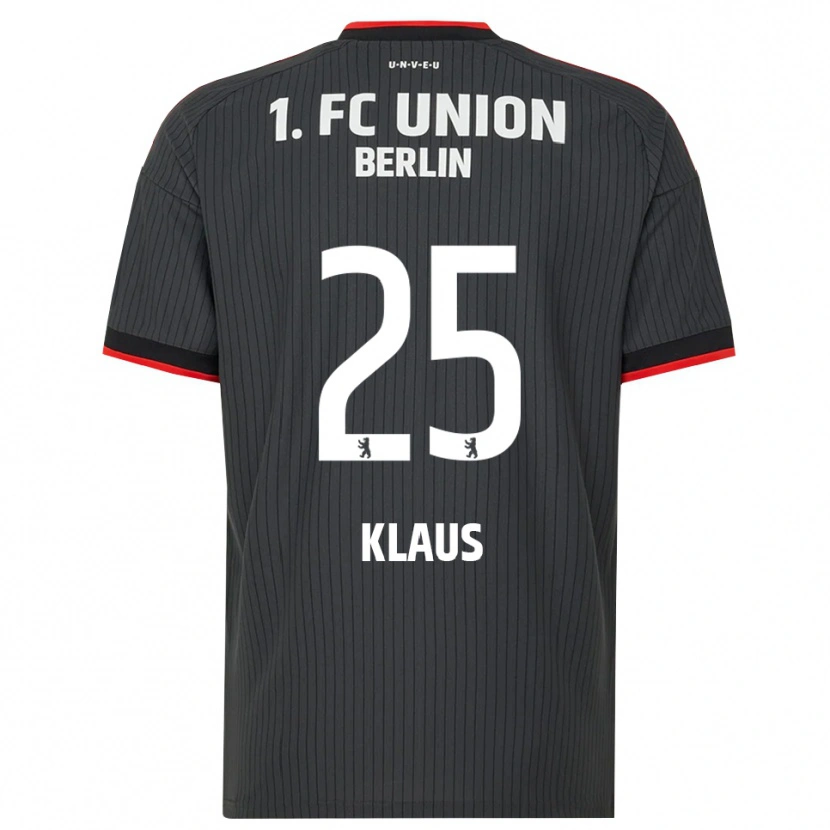 Danxen Men Carl Klaus #25 Black White Red Away Jersey 2026/27 T-Shirt
