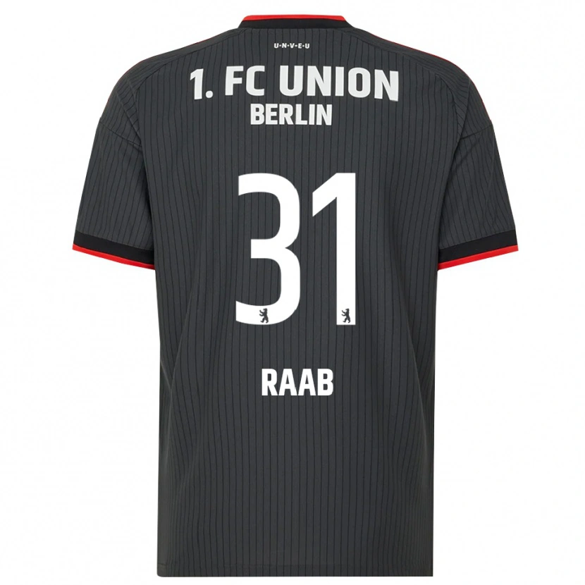 Danxen Men Matheo Raab #31 Black White Red Away Jersey 2026/27 T-Shirt