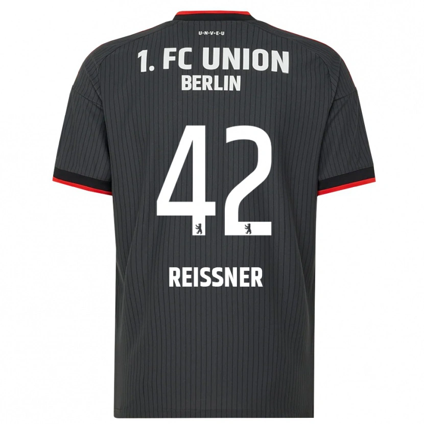 Danxen Men Naika Reissner #42 Black White Red Away Jersey 2026/27 T-Shirt