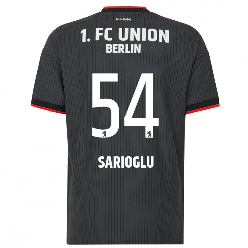 Danxen Men Defne Sarıoğlu #54 Black White Red Away Jersey 2026/27 T-Shirt