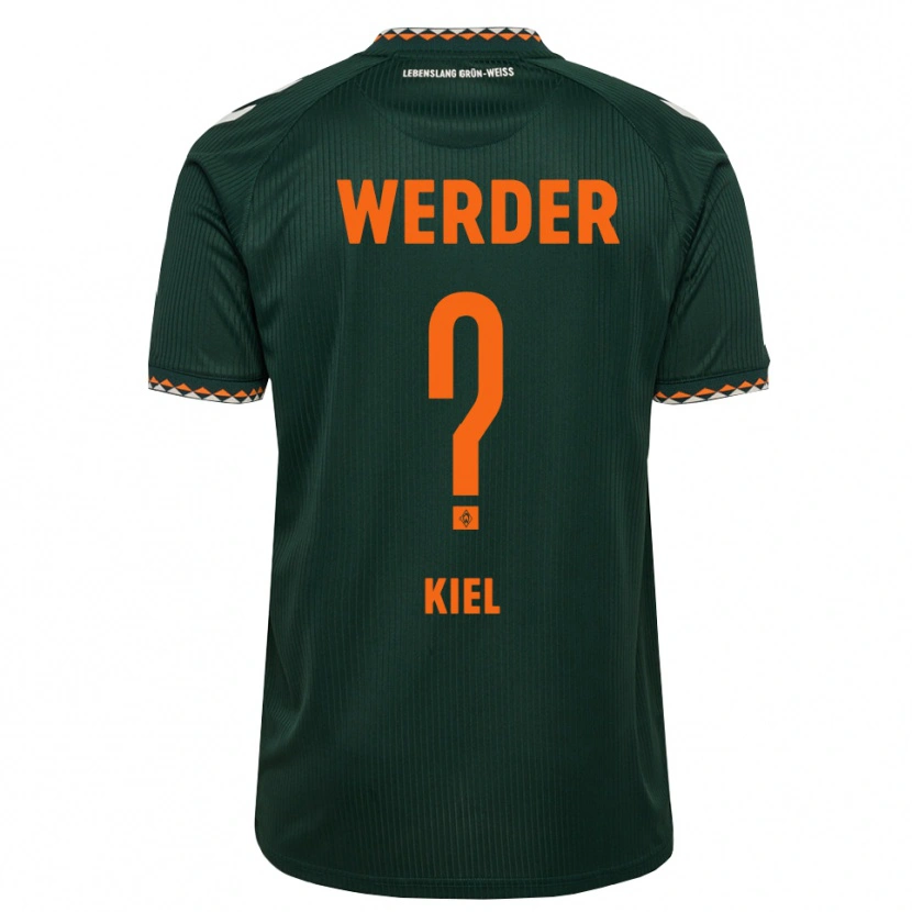 Danxen Men Bennet Kiel #0 Dark Green Orange White Away Jersey 2026/27 T-Shirt
