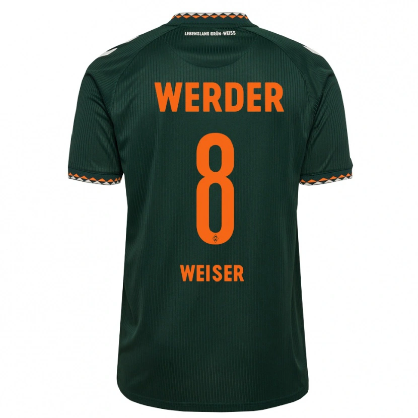 Danxen Men Mitchell Weiser #8 Dark Green Orange White Away Jersey 2026/27 T-Shirt