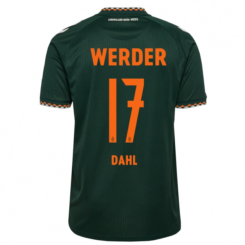 Danxen Men Amira Dahl #17 Dark Green Orange White Away Jersey 2026/27 T-Shirt