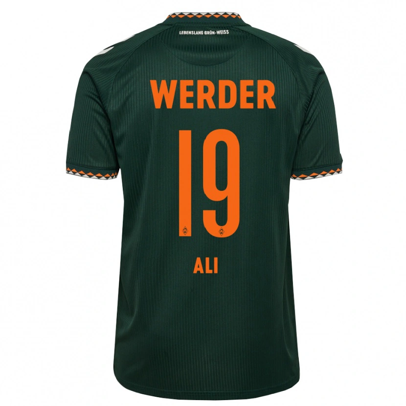Danxen Men Rok Ali #19 Dark Green Orange White Away Jersey 2026/27 T-Shirt