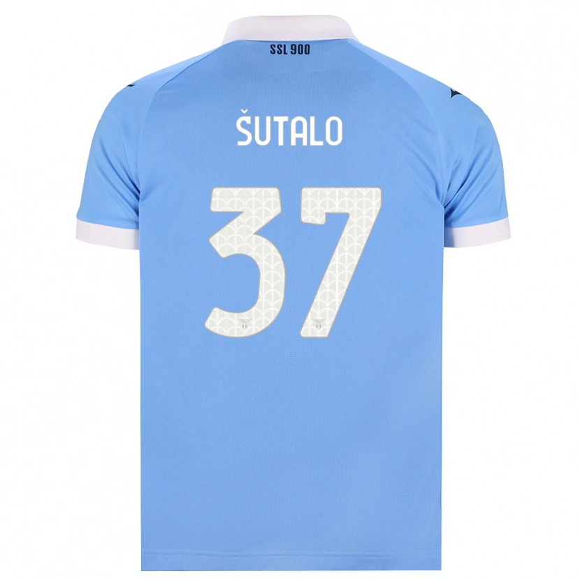 Danxen Women Josip Sutalo #37 Sky Blue Black White Home Jersey 2026/27 T-Shirt