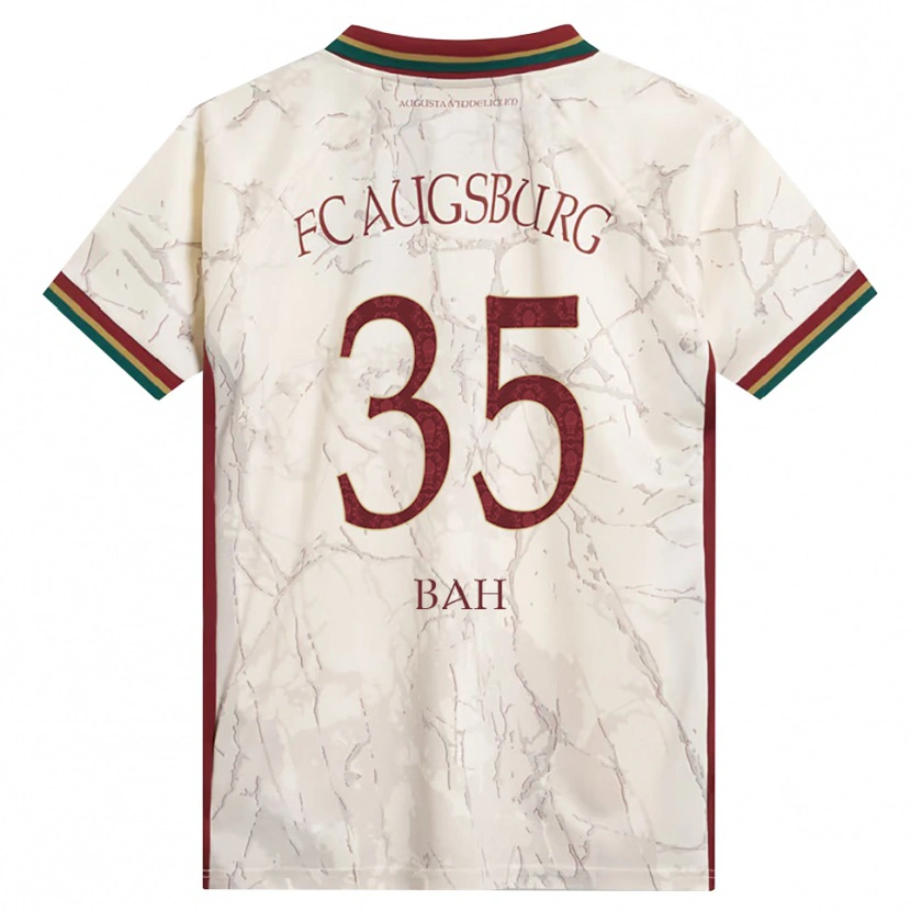 Danxen Women Juma Bah #35 Green Rice White Burgundy Home Jersey 2026/27 T-Shirt